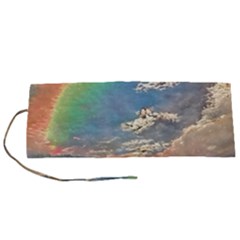 Abstract Art Psychedelic Arts Experimental Roll Up Canvas Pencil Holder (s)