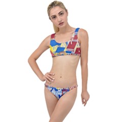 City Houses Cute Drawing Landscape Village The Little Details Bikini Set