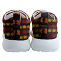 Autumn Fall Leaves Season Background Glitter Art Women Athletic Shoes View4