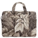 Plant Leaves Pattern MacBook Pro 16  Double Pocket Laptop Bag  View2