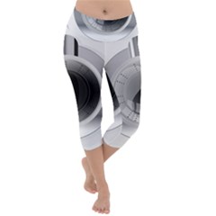 Washing Machines Home Electronic Lightweight Velour Capri Yoga Leggings