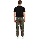Art Halloween Pattern Creepy Design Digital Papers Men s Elastic Waist Pants View2