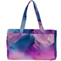 Landscape Mountain Colorful Nature Canvas Work Bag View2