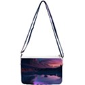 Lake Mountain Night Sea Flower Nature Double Gusset Crossbody Bag View1
