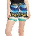 Beach Island Nature Women s Runner Shorts View1