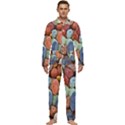 Stones Men s Long Sleeve Velvet Pocket Pajamas Set View1