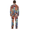 Stones Men s Long Sleeve Velvet Pocket Pajamas Set View4