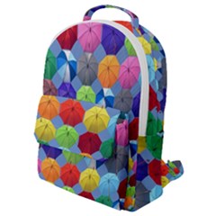 Umbrella Flap Pocket Backpack (small) by artworkshop