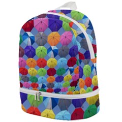 Umbrella Zip Bottom Backpack by artworkshop