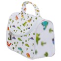 Vector Baby Dino Seamless Pattern Satchel Handbag View1