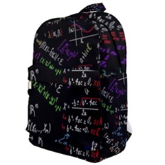 Mathematics  Physics Maths Math Pattern Classic Backpack by Grandong