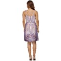 Cosmic Egg Sacred Geometry Art V-Neck Pocket Summer Dress  View4