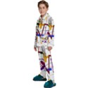 Mathematics Formula Physics School Kids  Long Sleeve Velvet Pajamas Set View2