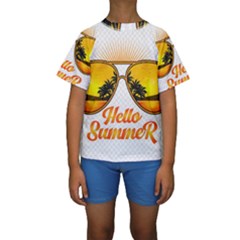 Images (32) Kids  Short Sleeve Swimwear