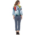 Unicorn design Cut Out Wide Sleeve Top View4