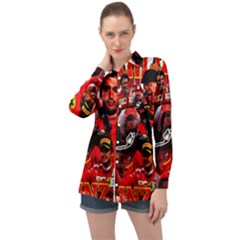 Carlos Sainz Long Sleeve Satin Shirt