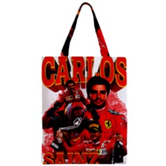 Carlos Sainz Zipper Classic Tote Bag