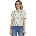 Cute boba Puffed Short Sleeve Button Up Jacket View1
