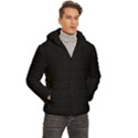 Men s Hooded Quilted Jacket View3