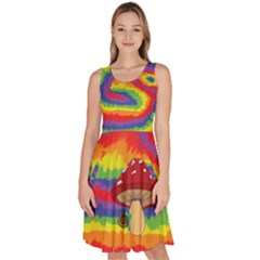 Wizard Snail4 Knee Length Skater Dress With Pockets by steampunkbabygirl