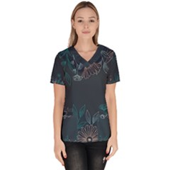 Chrome Image 10 Aug 2023 15 52 19 Gmt+05 30 Women s V-neck Scrub Top