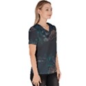 Chrome Image 10 Aug 2023 15 52 19 Gmt+05 30 Women s V-Neck Scrub Top View3