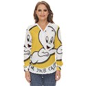 Casper2 Zip Up Long Sleeve Blouse View1