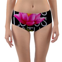 Lotus2 Reversible Mid-waist Bikini Bottoms