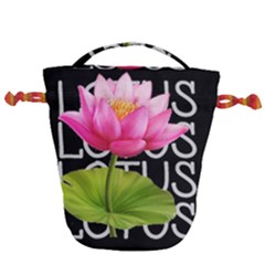 Lotus2 Drawstring Bucket Bag