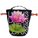 Lotus2 Drawstring Bucket Bag View1