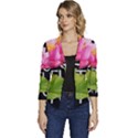 Lotus2 Women s Casual 3/4 Sleeve Spring Jacket View1