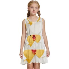 Cute Chick Kids  Sleeveless Tiered Mini Dress