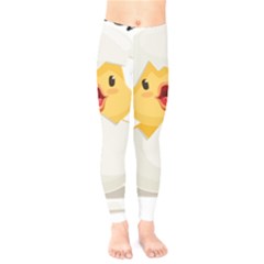 Cute Chick Kids  Classic Winter Leggings