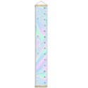 Holographic abstract in pastel Growth Chart Height Ruler For Wall View1