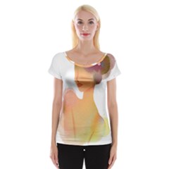 Lady Cap Sleeve Top