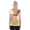 Lady Cap Sleeve Top View1
