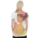 Lady Cap Sleeve Top View2