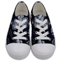 Pattern Flower Design Nature Kids  Low Top Canvas Sneakers View1