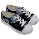 Pattern Flower Design Nature Kids  Low Top Canvas Sneakers View3