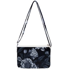 Pattern Flower Design Nature Double Gusset Crossbody Bag by Grandong