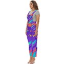 Multicolored-abstract-background Women s Pinafore Overalls Jumpsuit View2