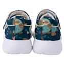 Seamless-pattern-owls-dreaming Women s Velcro Strap Shoes View4