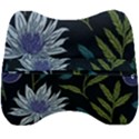Abstract Floral- Ultra-stead Pantone Fabric Velour Head Support Cushion View2