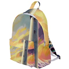 Lighthouse Colorful Abstract Art The Plain Backpack by uniart180623
