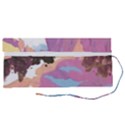 Pink Mountains Grand Canyon Psychedelic Mountain Roll Up Canvas Pencil Holder (S) View2