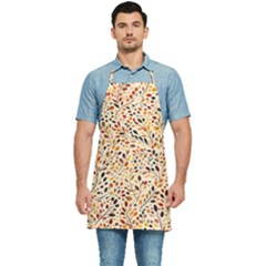 Autumn Leaves Pattern Kitchen Apron