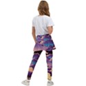 Fluffy Clouds Night Sky Kids  Skirted Pants View2