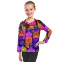 Bottles Colorful Kids  Long Mesh T-Shirt View1