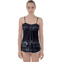 New York Skyline Babydoll Tankini Top View1