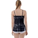 New York Skyline Babydoll Tankini Top View2